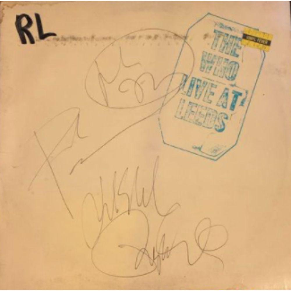 Signed Who Live At Leeds Album Cover (1 of 1)