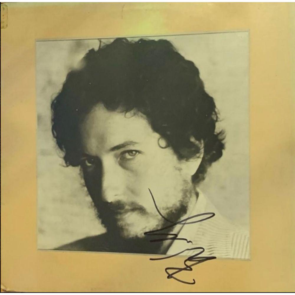 Signed New Morning Album Cover (1 of 1)