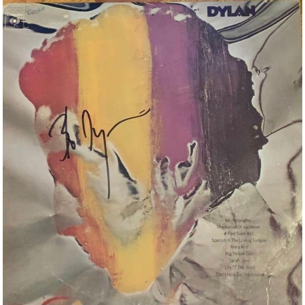Signed Bob Dylan Album Cover (1 of 1)