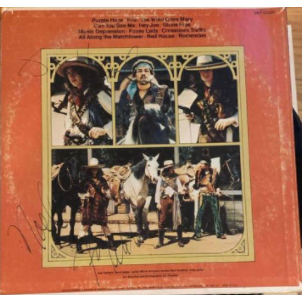 Signed The Jimi Hendrix Experience Smash Hits Album (1 of 1)