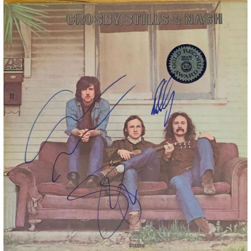 Signed Crosby, Stills & Nash Album Cover (1 of 1)