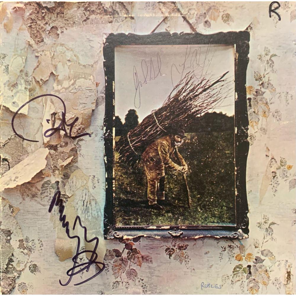 Signed Led Zeppelin IV Album Cover (1 of 1)