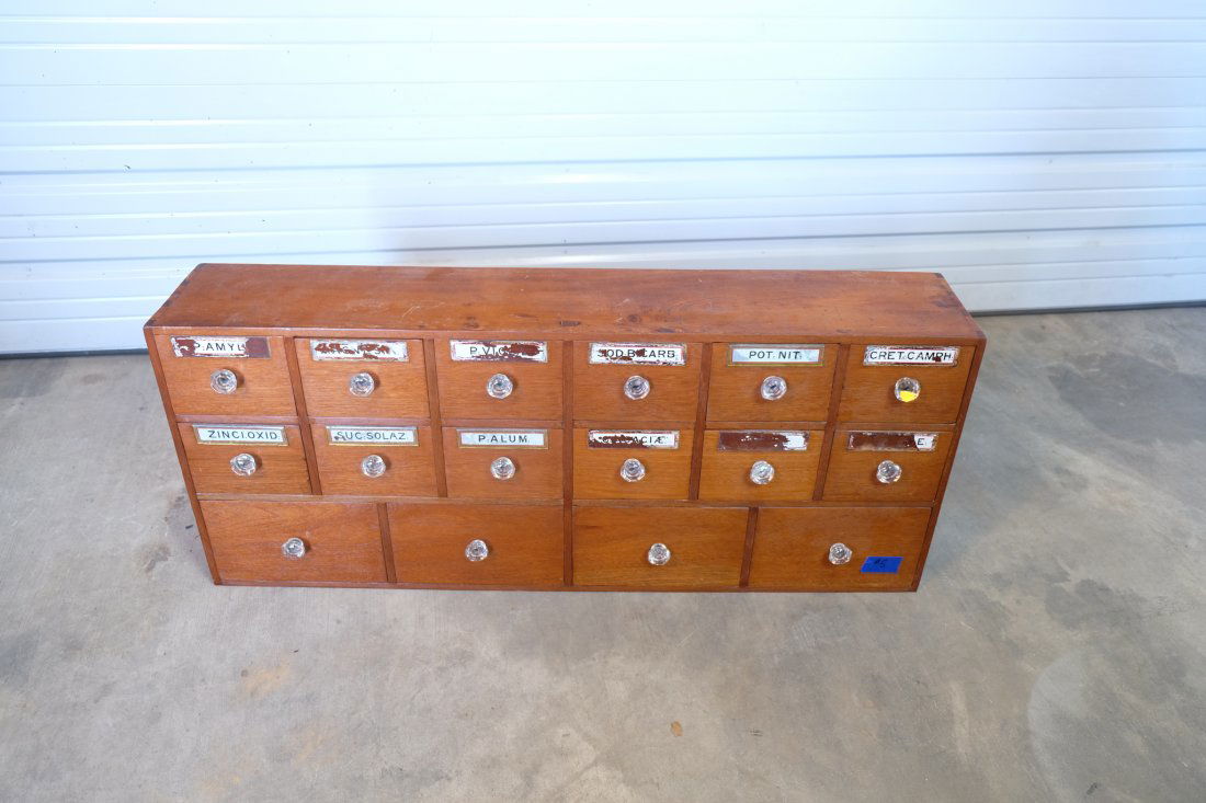 19th Century Apothecary Cabinet (1 of 5)
