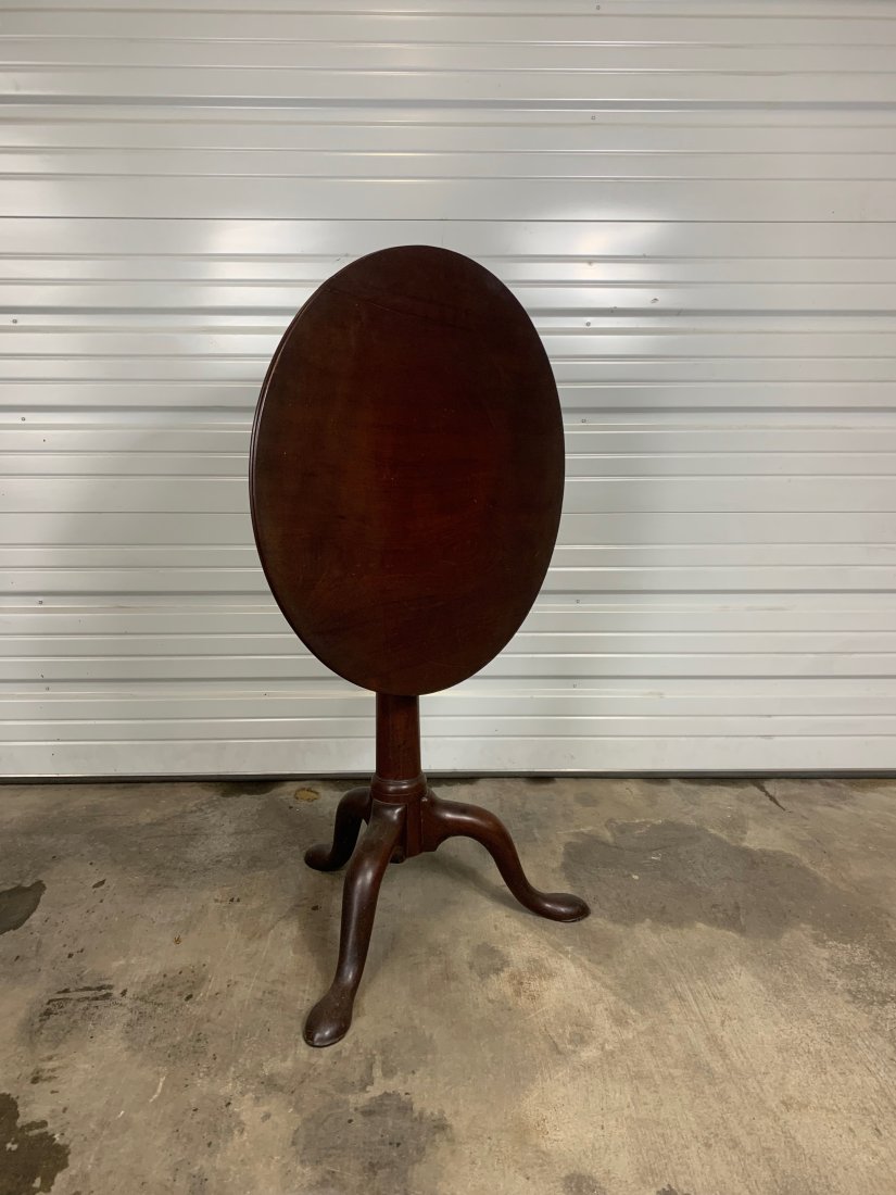 18th-19th Century English Tilt Top Table (1 of 5)