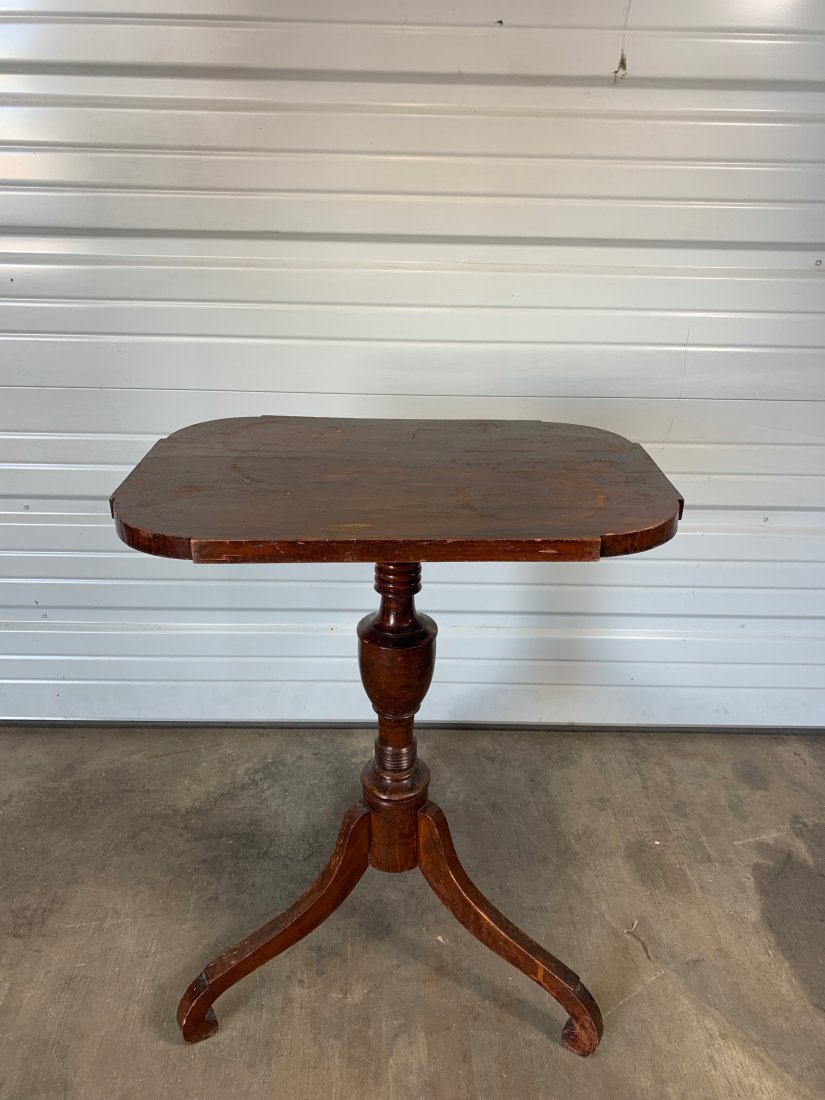 18th- 19th Century American Candlestand (1 of 7)