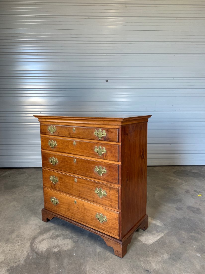 18th- 19th Century American Chest of Drawers (1 of 9)