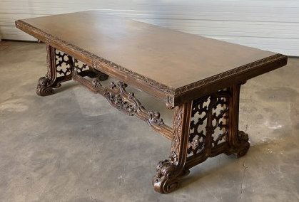 French Gothic Dining Table (1 of 15)