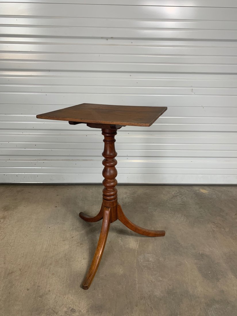 19th Century American Cherry Candlestand (1 of 7)