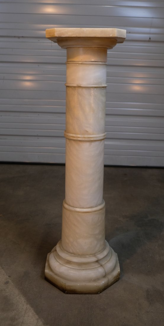 19th Century Marble Pedestal (1 of 4)