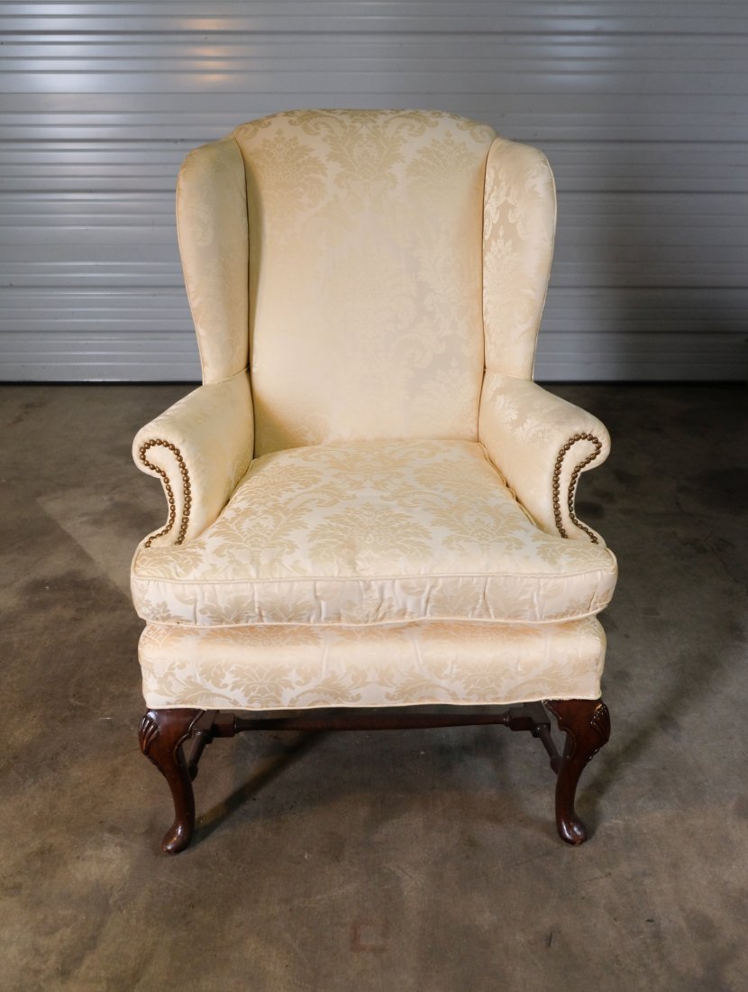 Vintage Designer Wingback Chair: Vintage Designer Wingback Chair