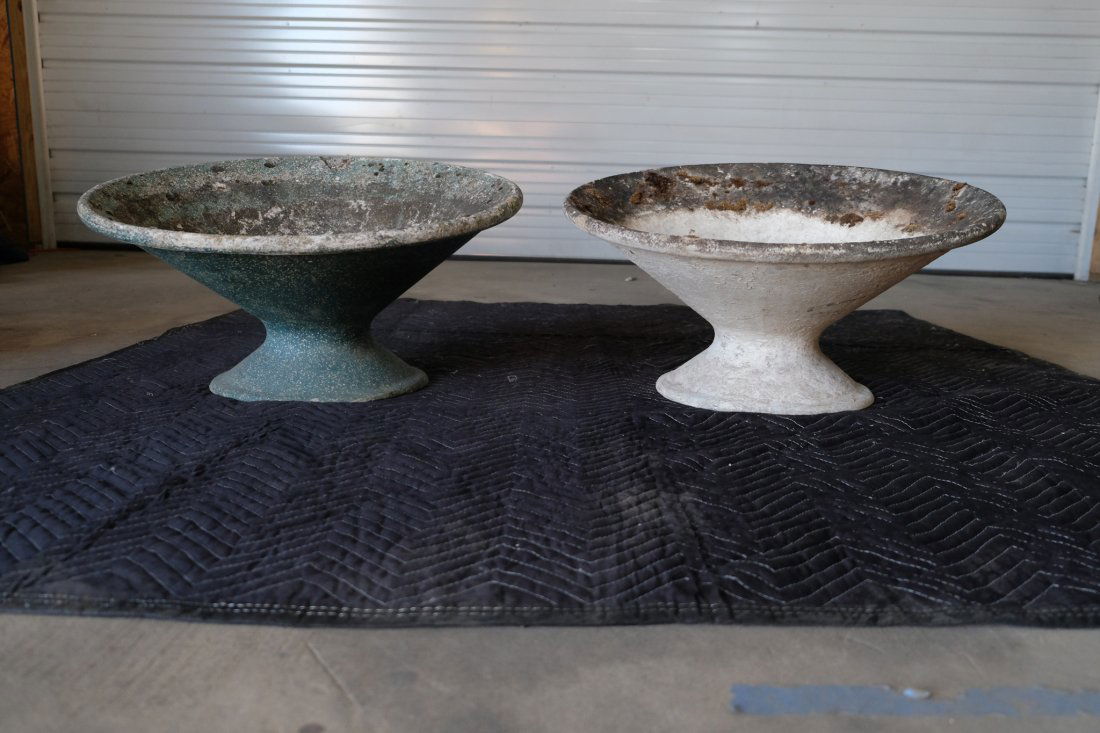 PAIR Willy Guhl Tilted Planters (1 of 4)