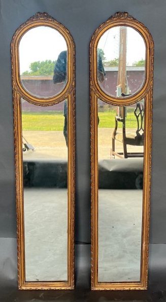 PAIR of Late 19th- early 20th Century French Mirrors (1 of 11)