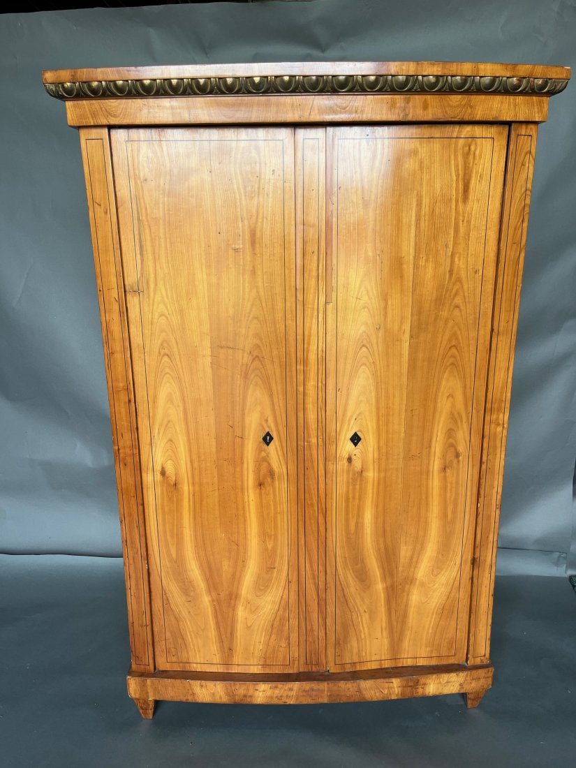 Early 19th Century Inlaid Biedermeier Wardrobe (1 of 9)