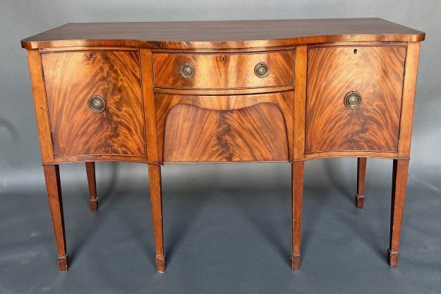 19th Century English Mahogany Sideboard: 19th Century English Mahogany Sideboard36 H x 54.5 w x 23.5 d