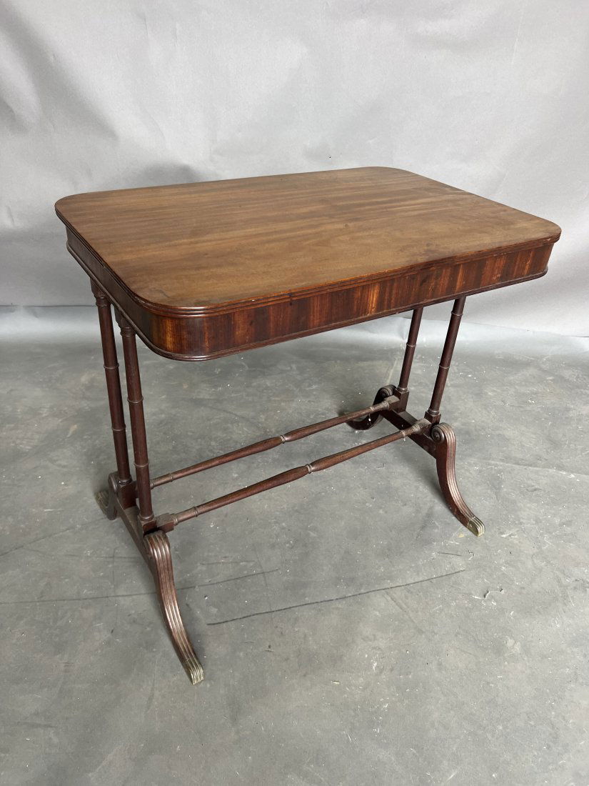 Edwardian Mahogany Side Table (1 of 6)