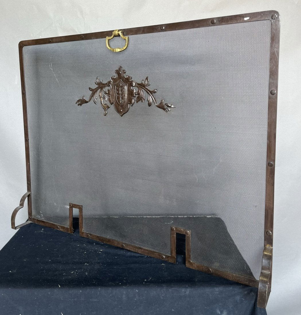 19th Century English Wire Fire Fender (1 of 3)