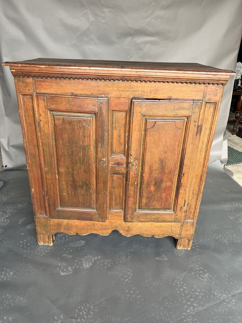 18th- 19th Century Cupboard- Possibly French Canadian (1 of 12)