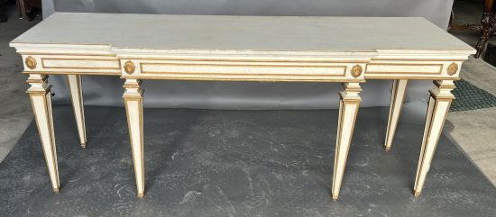 Jansen Style Painted Sideboard Console (1 of 8)