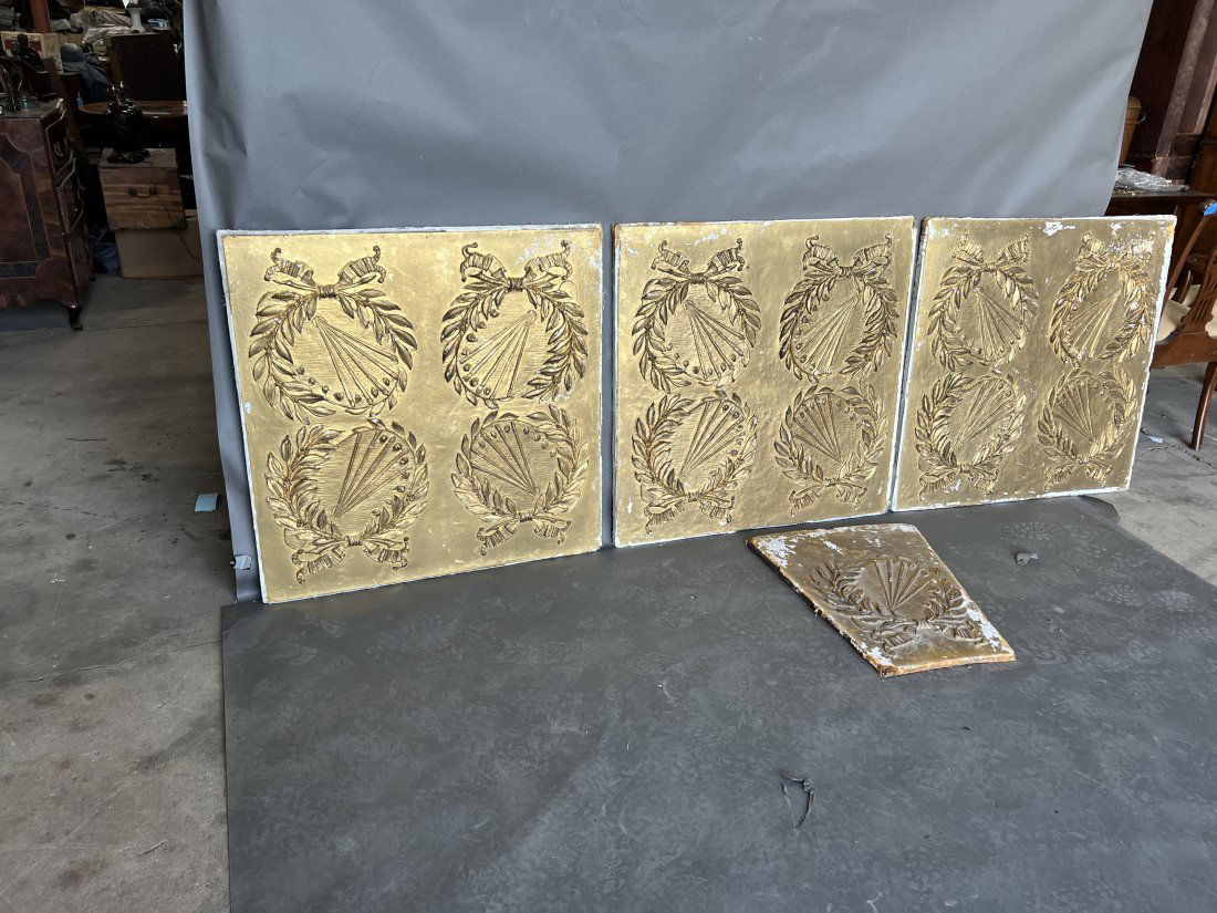 Set of 4 Neoclassical Style Panels (1 of 5)
