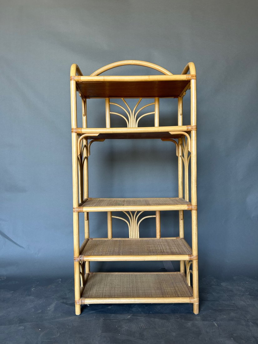 Vintage Wicker Etergere (1 of 9)