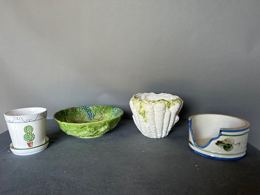 Box lot of decorative porcelain- 4 pieces (1 of 4)