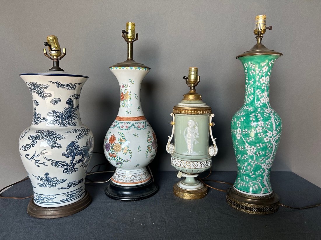 Lot of 4 lamps: Lot of 4 lamps