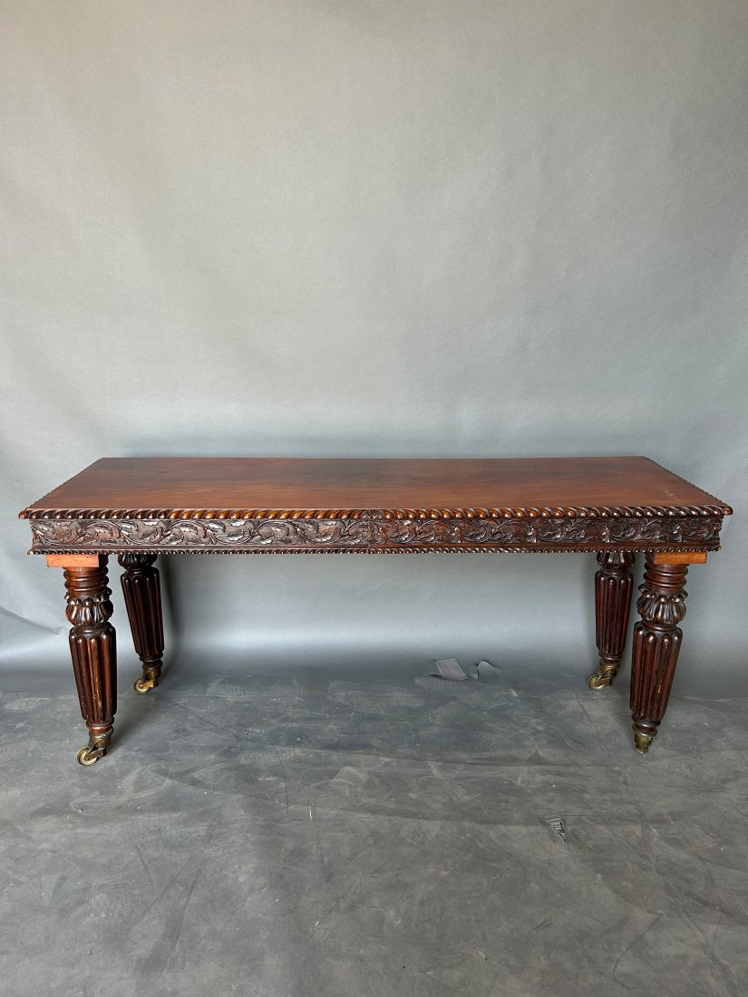 English Regency mahogany console (1 of 12)