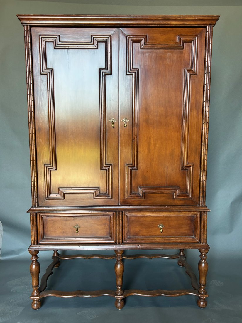 Bench made English style cabinet on stand (1 of 9)