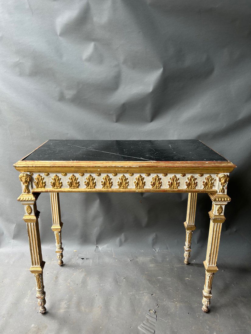 18th- 19th Century Italian Paint Decorated Console (1 of 15)