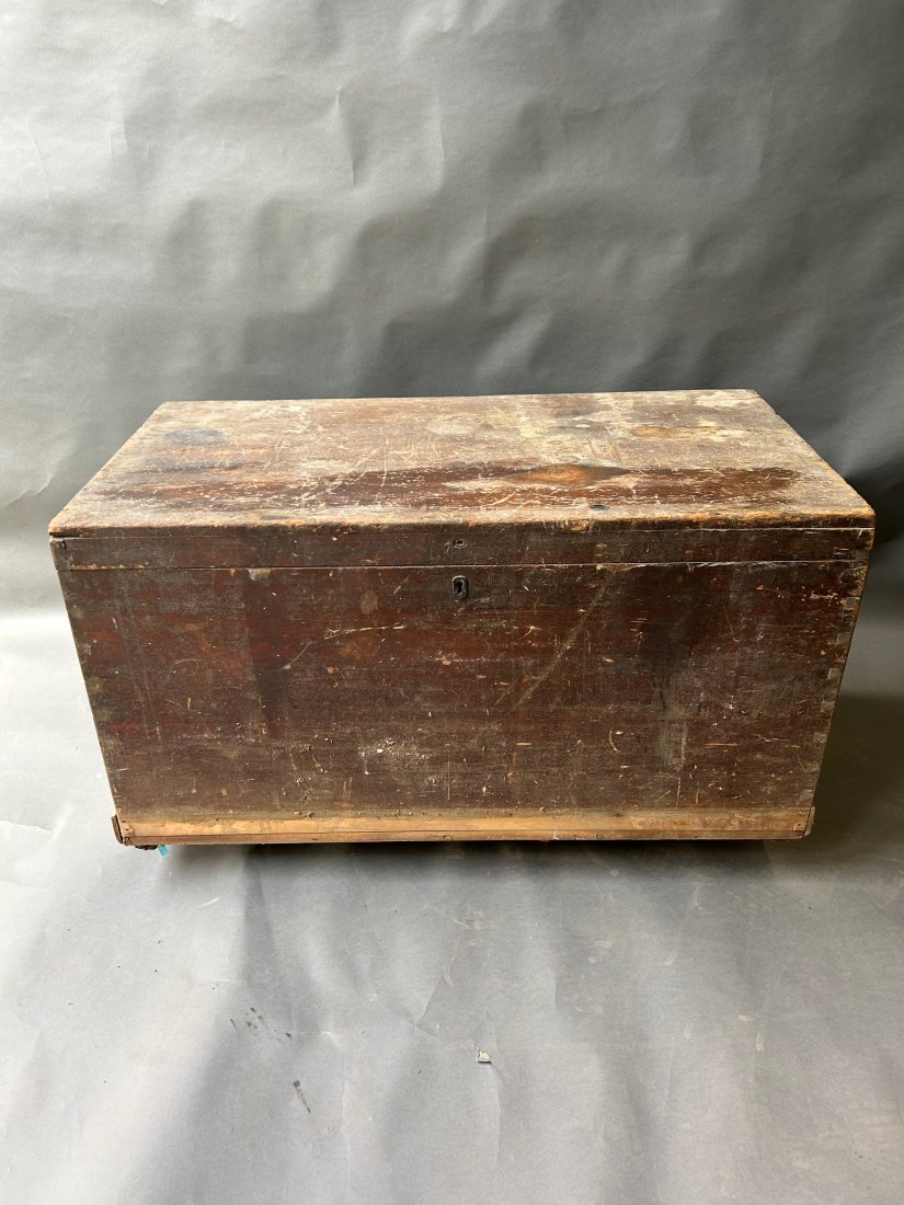 19th Century British Colonial Trunk: 19th Century British Colonial Trunk