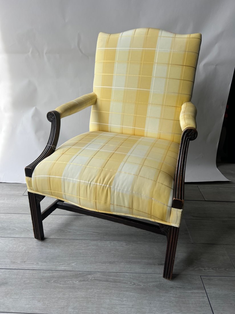 Antique English Library Chair (1 of 12)