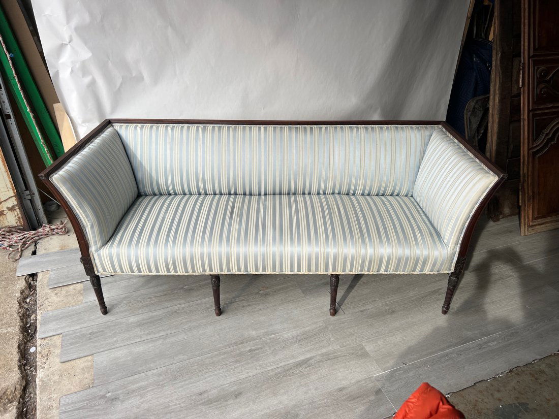 19th Century Period American or English Mahogany Sofa (1 of 9)