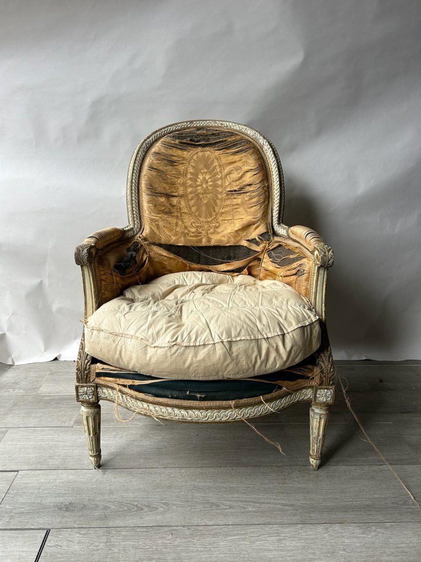 19th Century French Bergere: 19th Century French Bergere