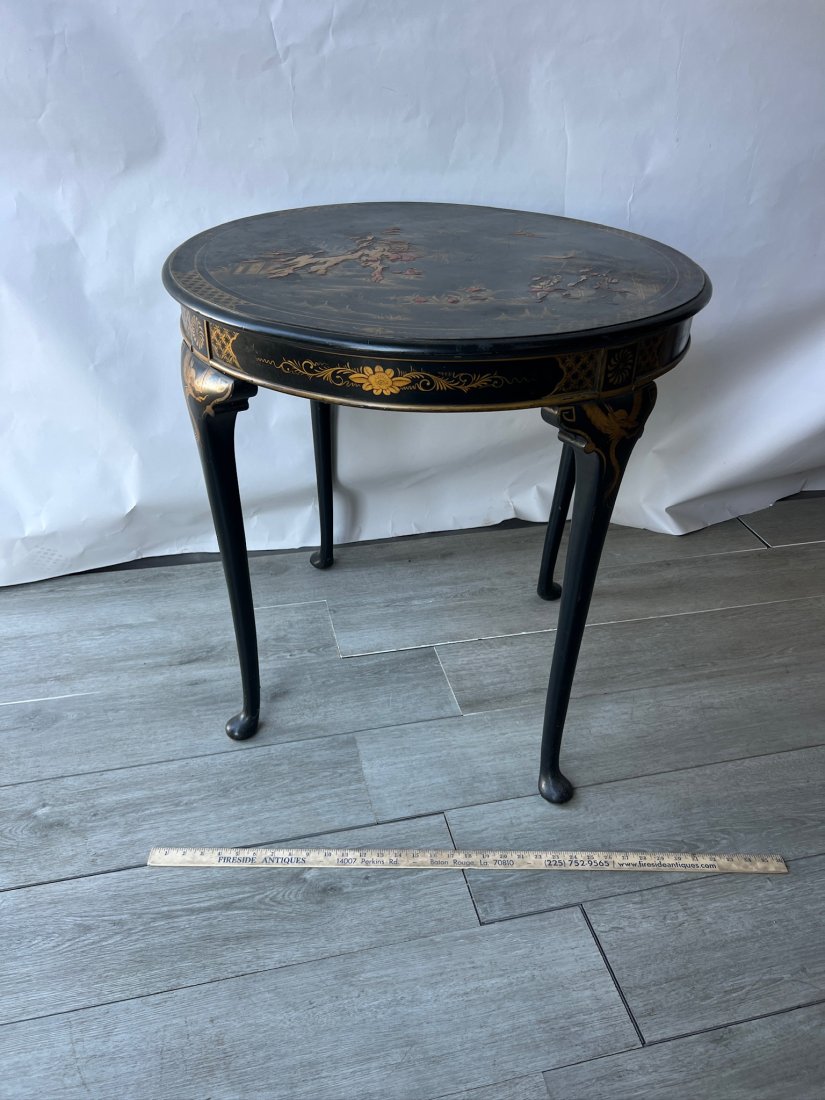 Chinoiserie Center Table: Chinoiserie Center Table- probably early 20th Century