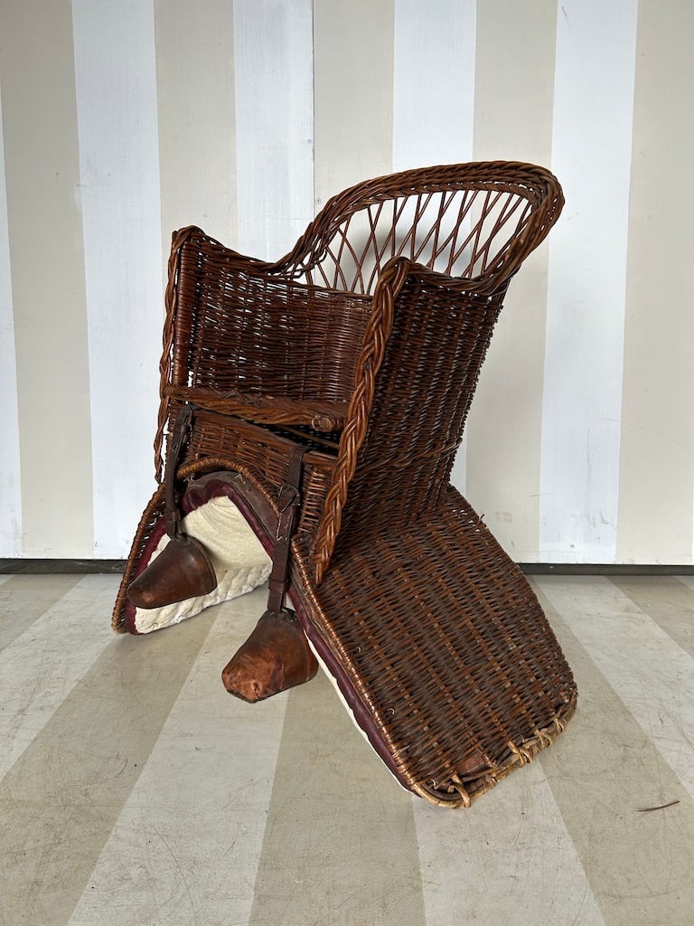 Childrens wicker saddle by Coppard (1 of 11)