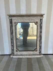 Beautiful Antique Italian Painted Mirror