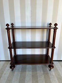 Fabulous 19th Century English Mahogany Etagere