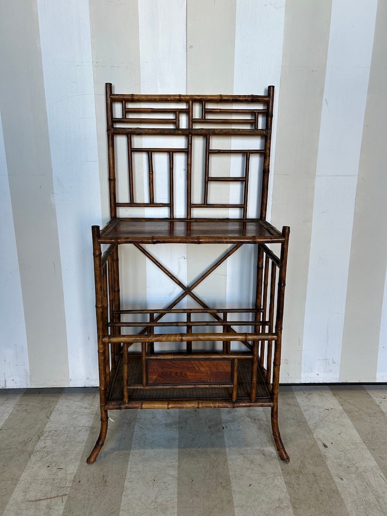 19th Century Bamboo Etagere, French or English (1 of 12)