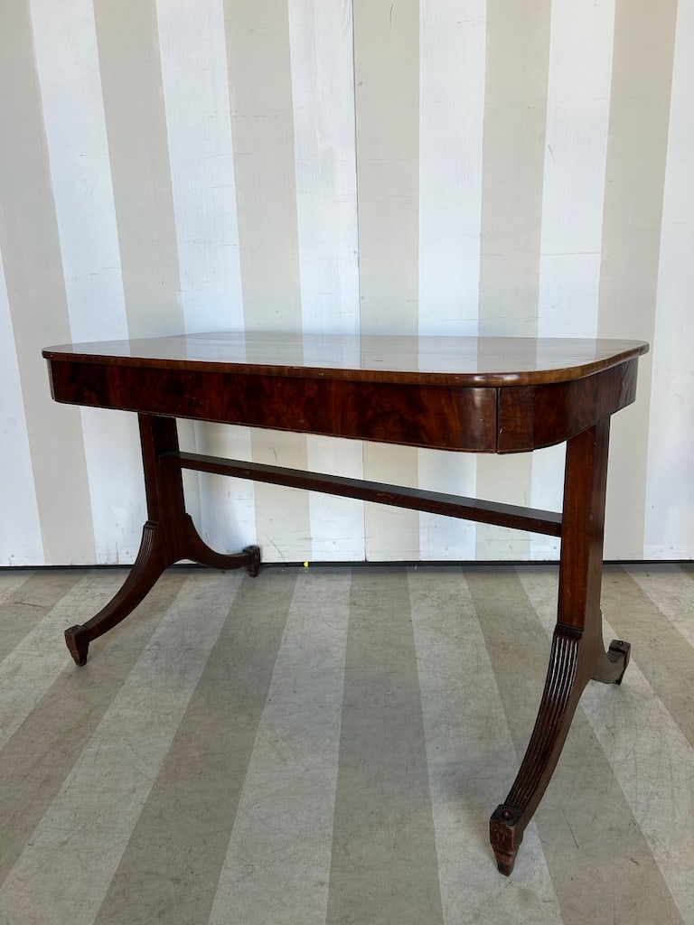 19th Century English Regency Mahogany Table (1 of 13)