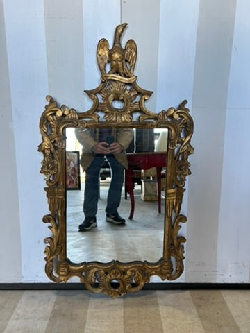 18th-19th Century Spanish Giltwood Mirror (1 of 10)