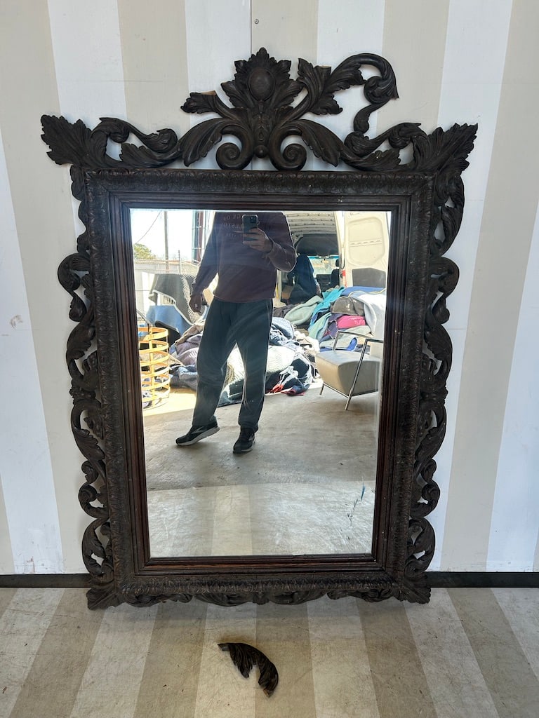 18th- 19th Century Continental Mirror (1 of 10)