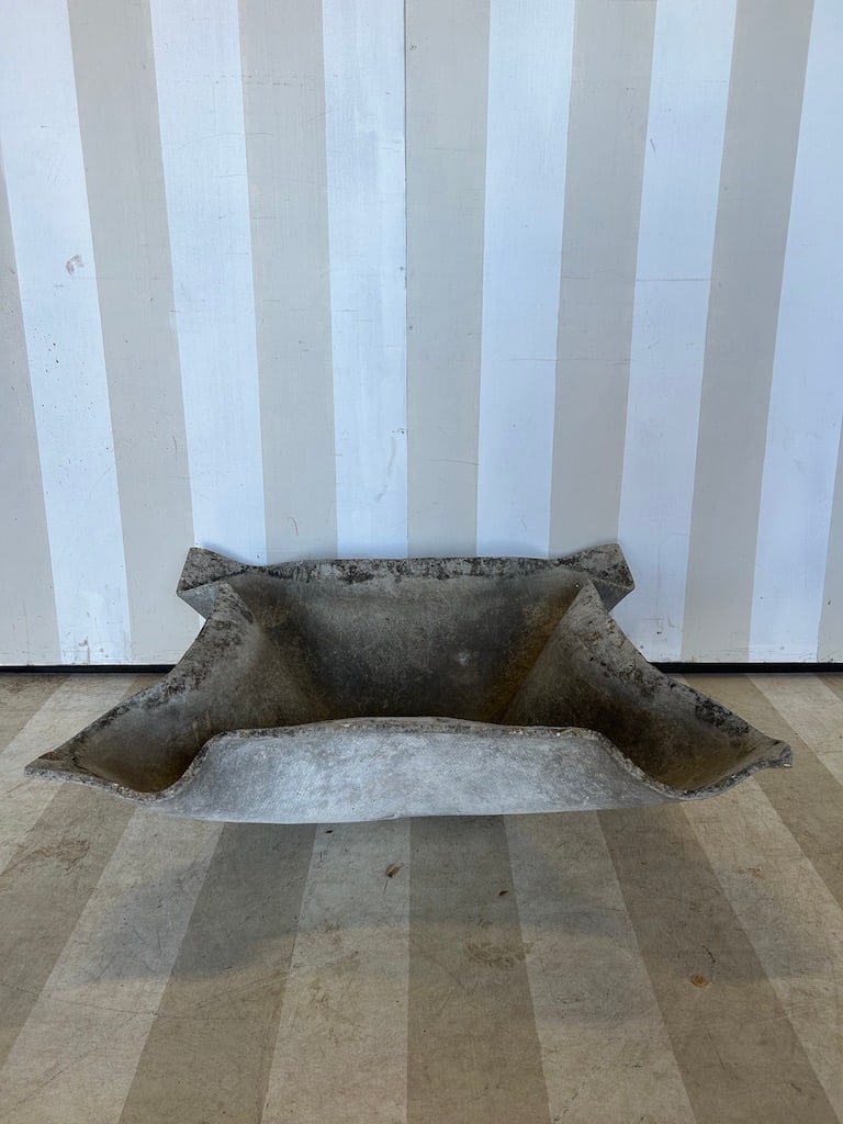 35" x 35" Willy Guhl Hankerchief Planter: 35" x 35" Willy Guhl Hankerchief Planter