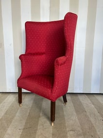 18th- 19th Century English or American Mahogany Barrel Back Chair