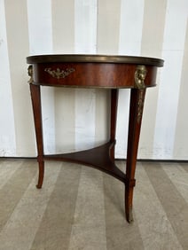 Antique French Bronze Mounted Gueridon