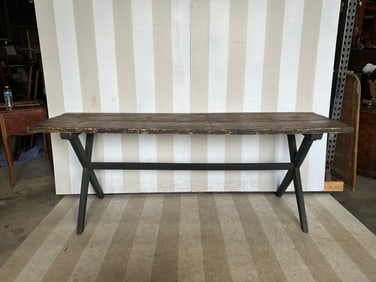 19th Century American Table in Original Paint