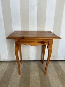 Vernacular French Pine Side Table, Probably 19th Century
