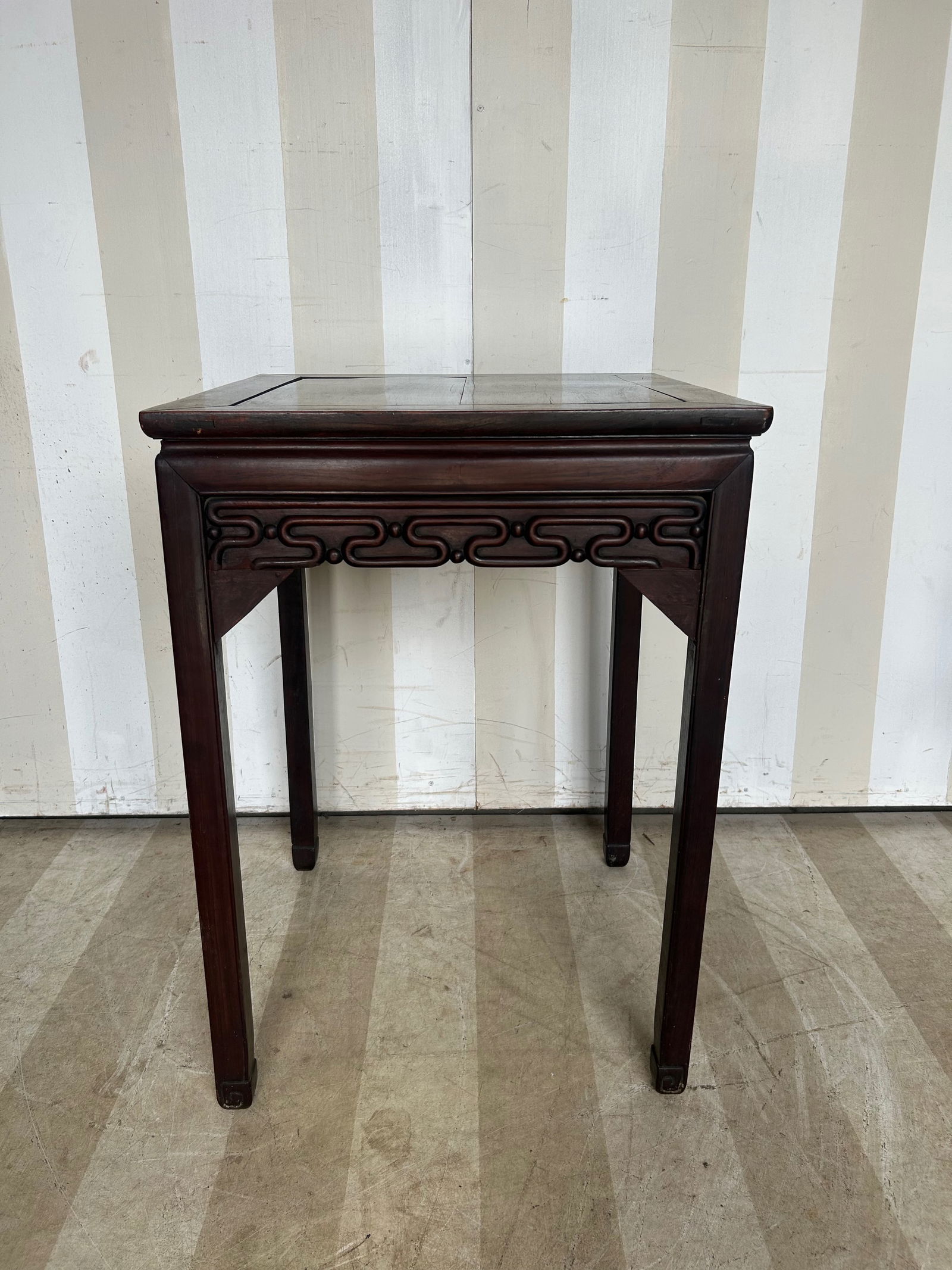 19th Century Chinese Hardwood Side Table (1 of 12)