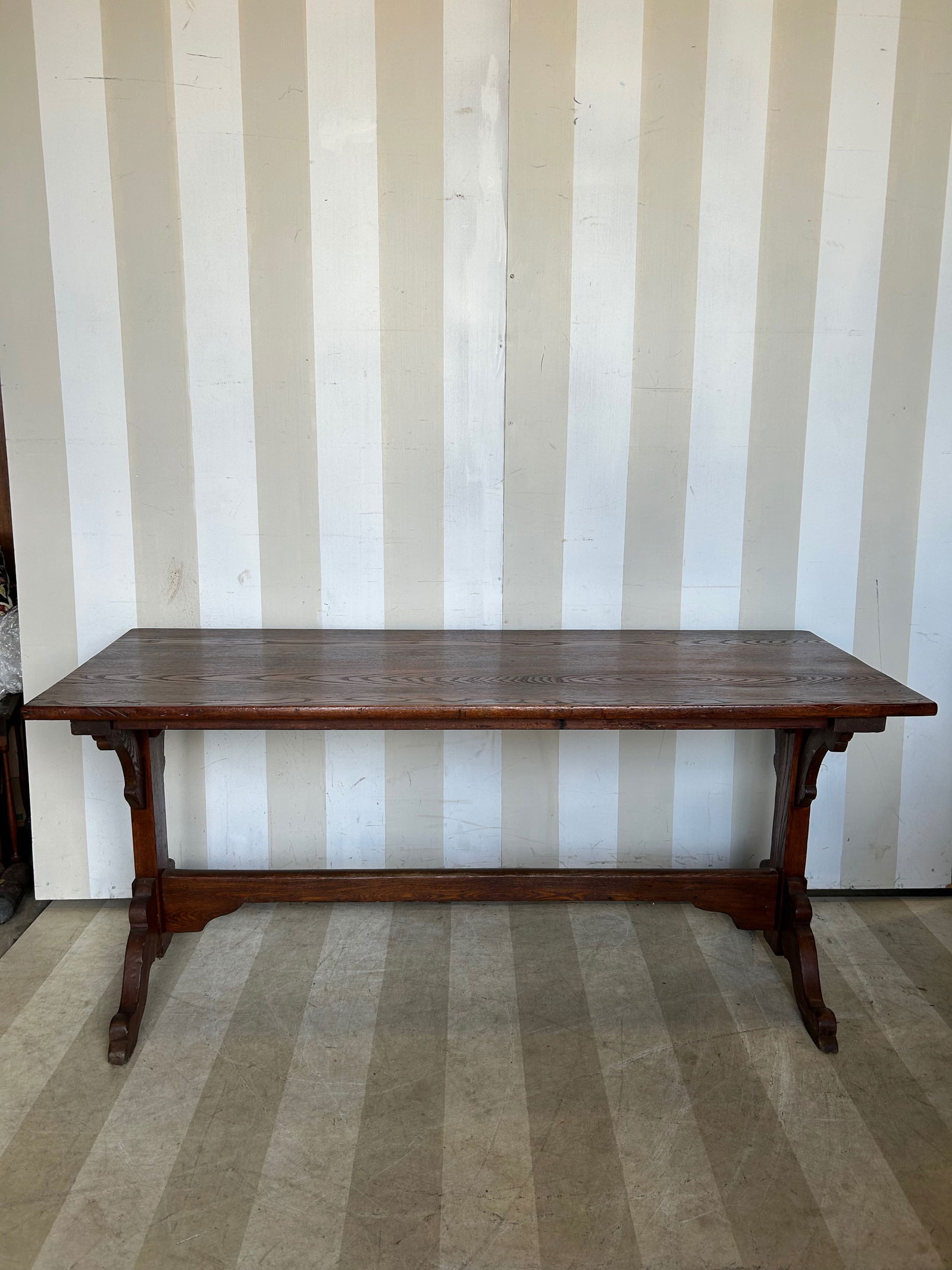 19th- early 20th Century Pine Work Table- Great for a Desk (1 of 16)