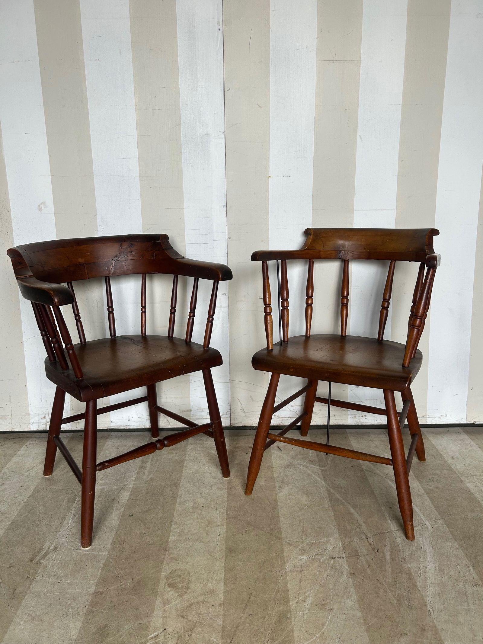 Pair of Antique American or English Chairs: Pair of Antique American or English Chairs