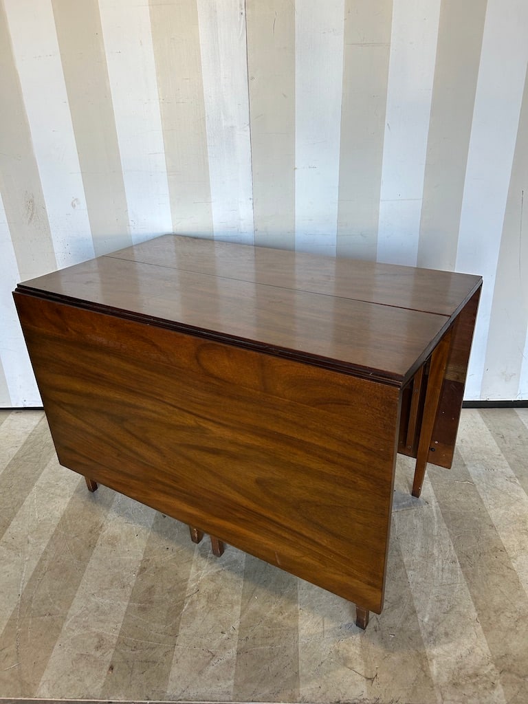 English Mahogany Drop Leaf Dining Table (1 of 11)